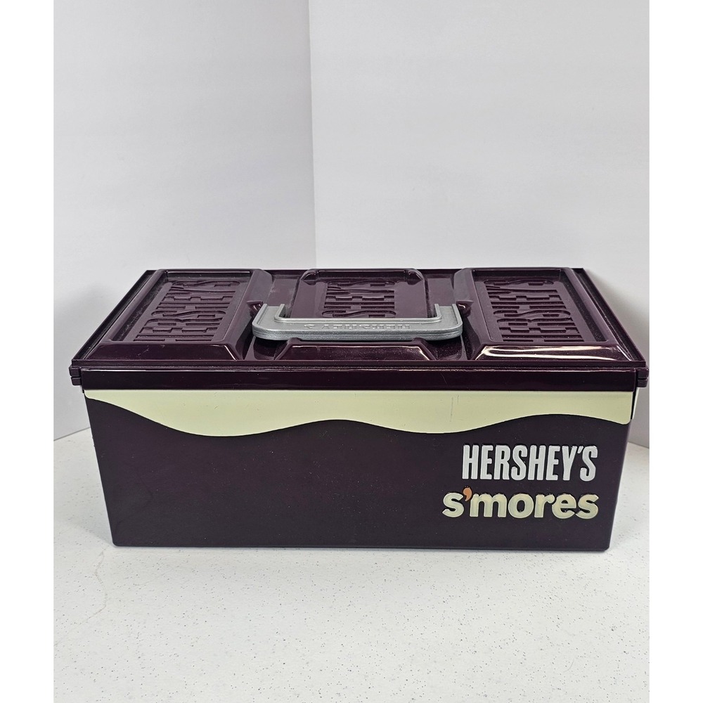 HERSHEY'S S'mores Storage Container Organizer‎ Marshmallow Cracker Box